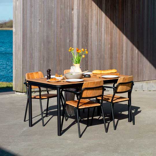 Tuoli Kirra Patio, Noir