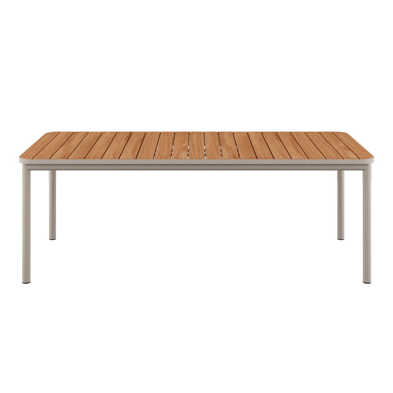 Ruokapöytä Kirra 210 x 90 cm, Taupe