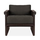 Nojatuoli Panel, tiikki, rottinki