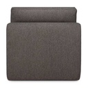 Moduulisohva Mellow, 1:n istuttava, Granite Eco