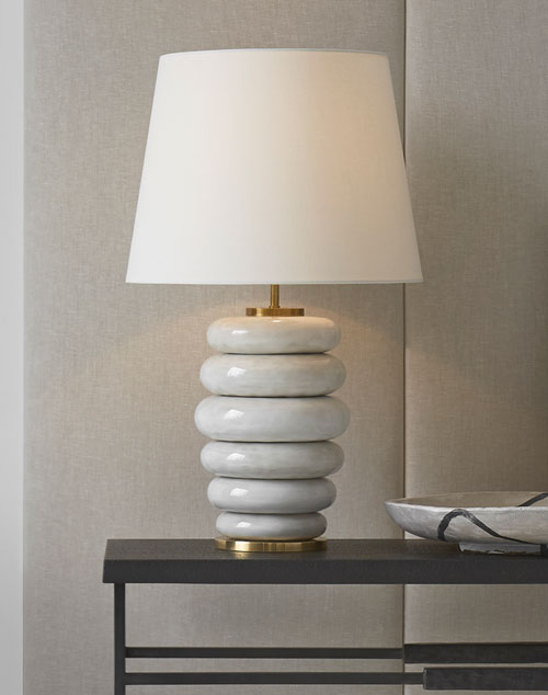 Pöytävalaisin Phoebe Stacked Table Lamp