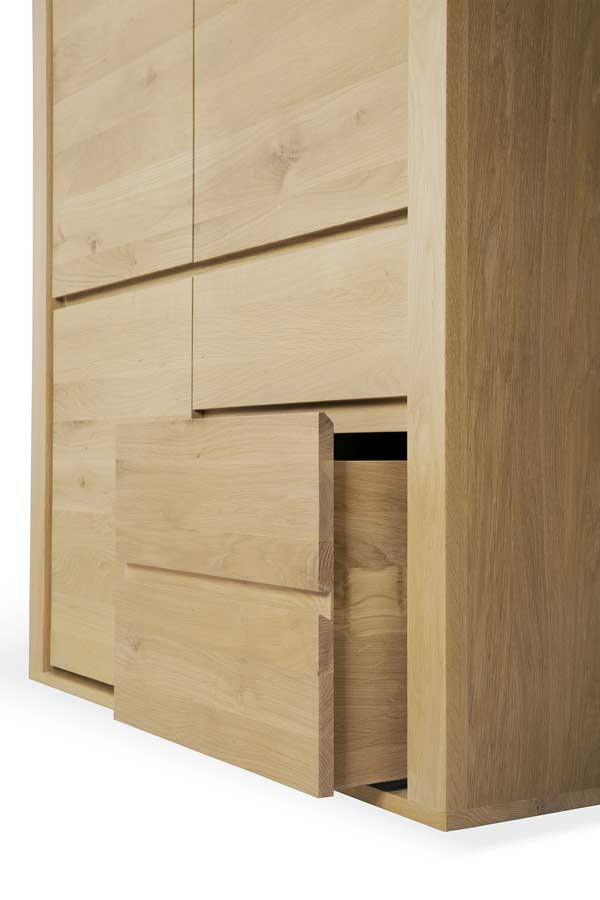 Vaatekaappi Shadow 115 x 200 cm, tammi