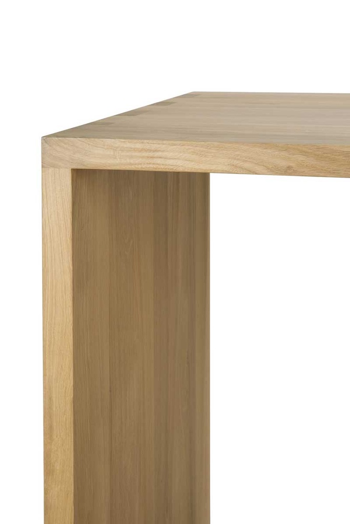 Työpöytä U desk, tammi 140 x 70 cm