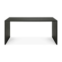 Työpöytä U desk 160 x 80 cm, tammi musta