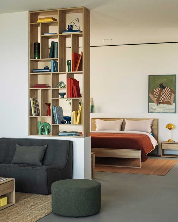 Avohylly M 104 x 219 cm, tammi