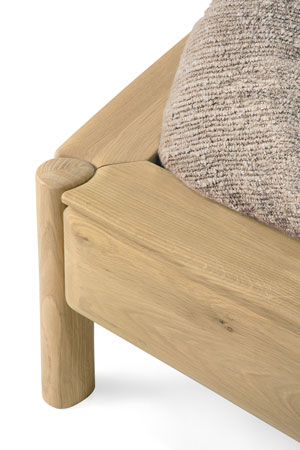 Sänky PI 160 cm, tammi
