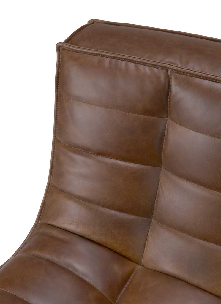 Nojatuoli N701, nahka Chestnut