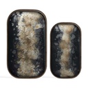 Tarjotin Black Organic Glass, rectangular L