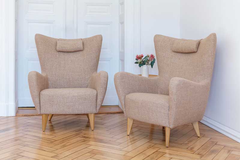 Nojatuoli Elsa, Warm Beige