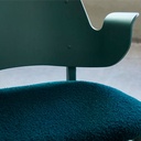 Pehmustettu ruokapöydän tuoli Gesture, Dark Green, Baru