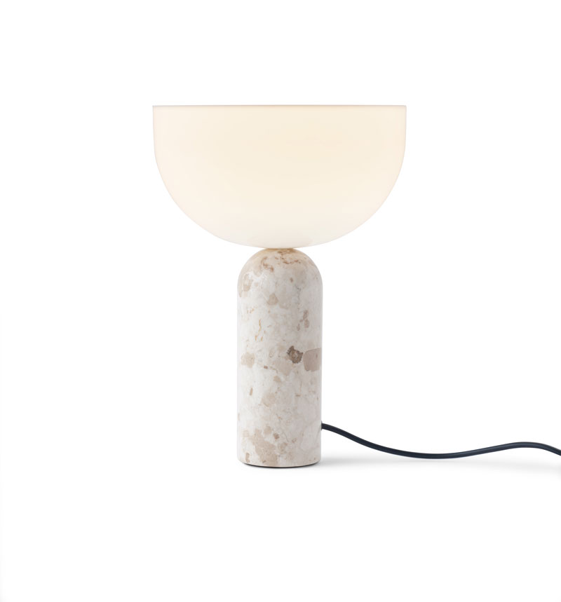 Pöytävalaisin Kizu Small, marmori, Kunis Breccia