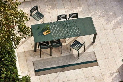 Jatkettava ruokapöytä Mindo 111, 263 x 100 cm, Dark Grey