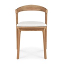 Istuintyyny Bok Outdoor tuoliiin, Off White