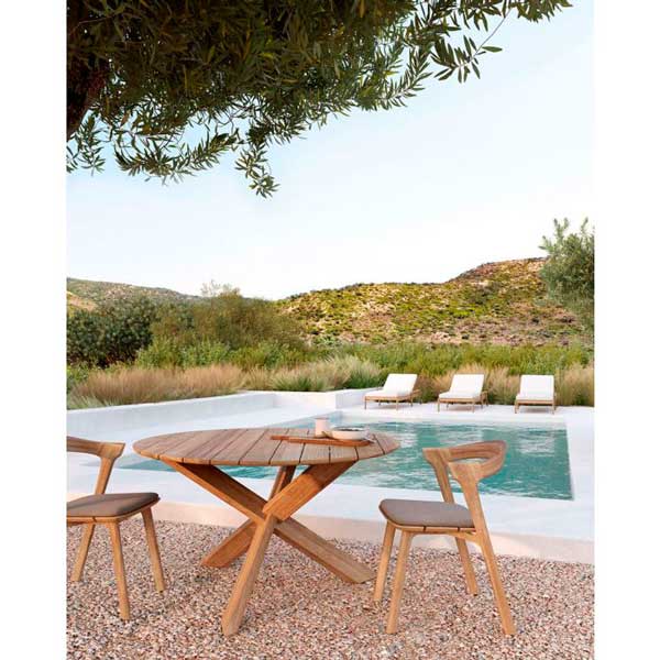 Istuintyyny Bok Outdoor tuoliin, Mocha