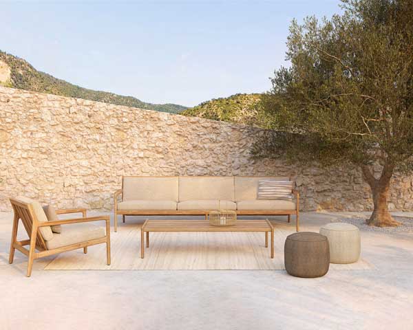 Nojatuoli Jack Outdoor, Natural