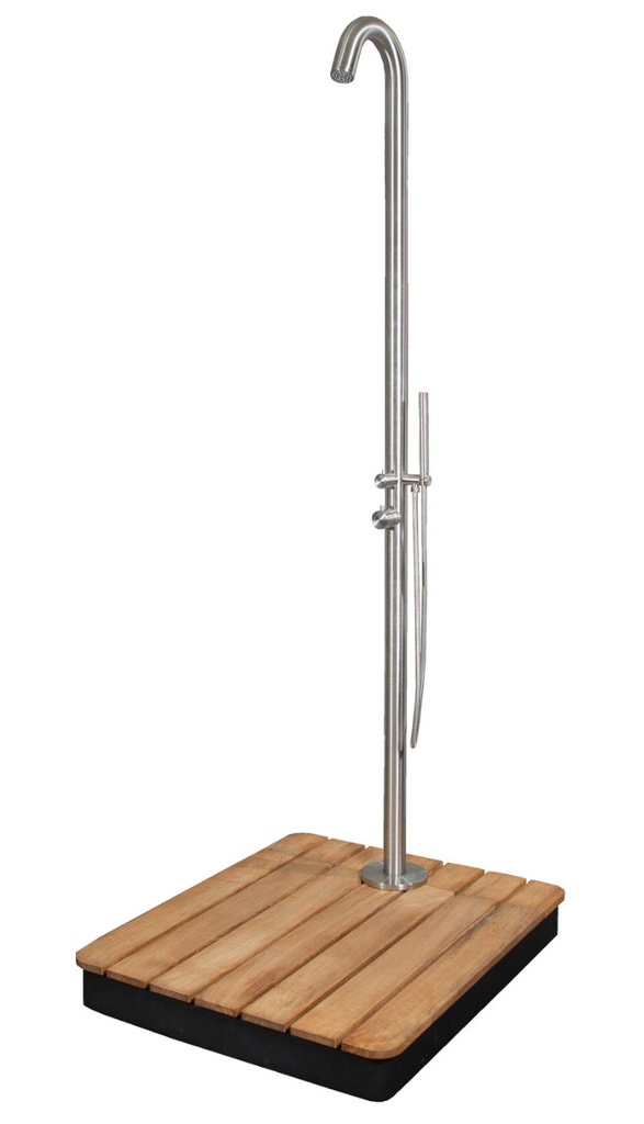 Ulkosuihkun jalusta Lagoon, tiikki