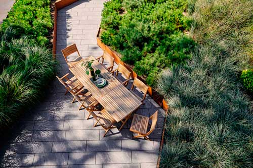 Taittotuoli Flip, tiikki