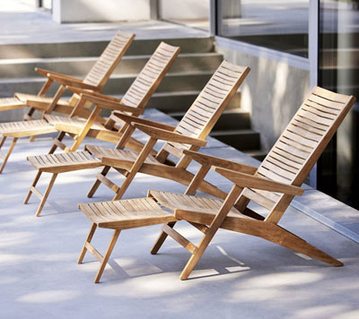 Kansituoli Flip, tiikki