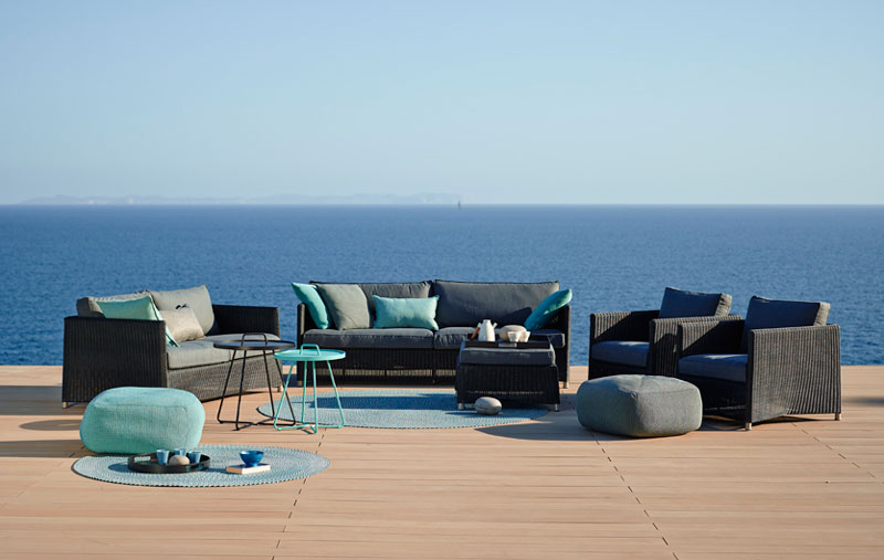 Sohva Diamond 3:n istuttava, Graphite