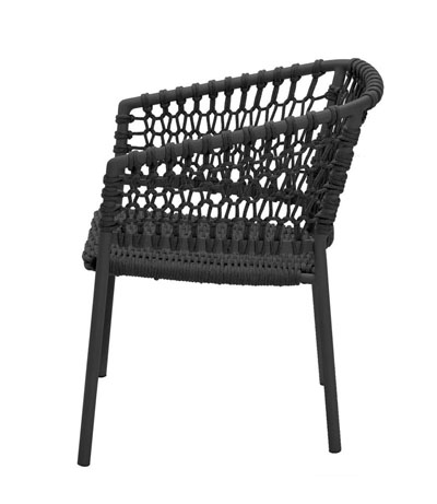 Ruokapöydäntuoli Ocean, Dark Grey