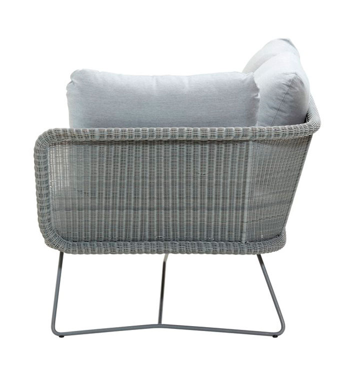 Sohvamoduuli Horizon 2:n istuttava vasen, vaalean harmaa