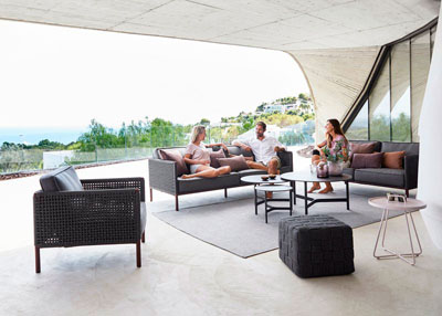 Lepotuoli Encore, Lava Grey