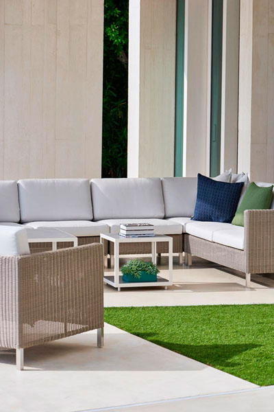 Tyynysetti Connect-tuoliin, White