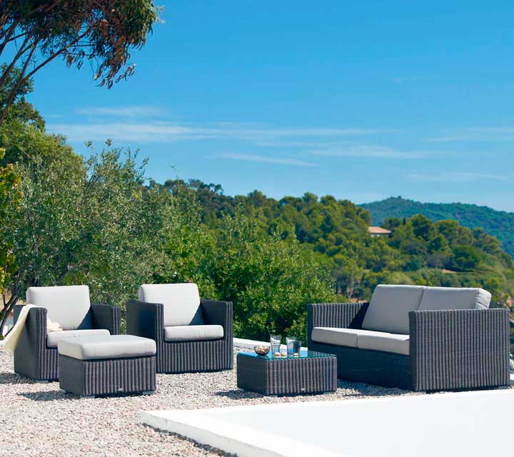 Tyynyt Chester-sohvaan, White