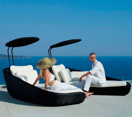 Aurinkovuoteen tyynyt Savannah vasen