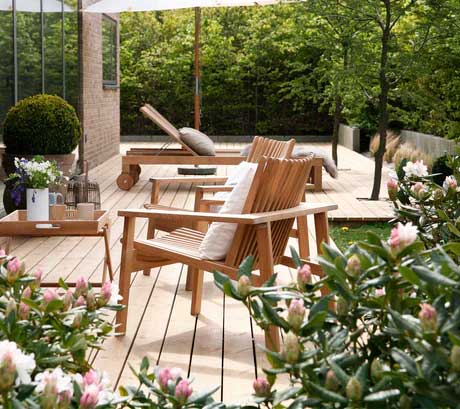 Nojatuoli Amaze, tiikki