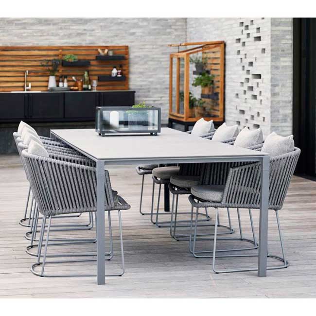 Ruokapöytä Pure 280 x 100 cm