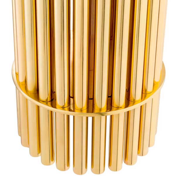 Pöytävalaisin Reef, messinki, sis. varjostimen