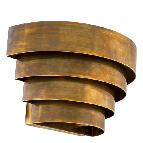 Seinävalaisin Rizzi Single, Vintage Brass