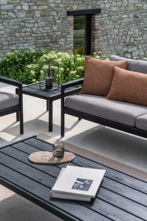 Sohvapöytä Jack Outdoor 120 x 65 cm, tiikki