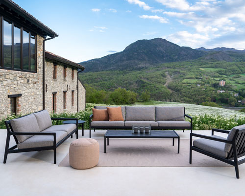 Sohvapöytä Jack Outdoor 120 x 65 cm, tiikki