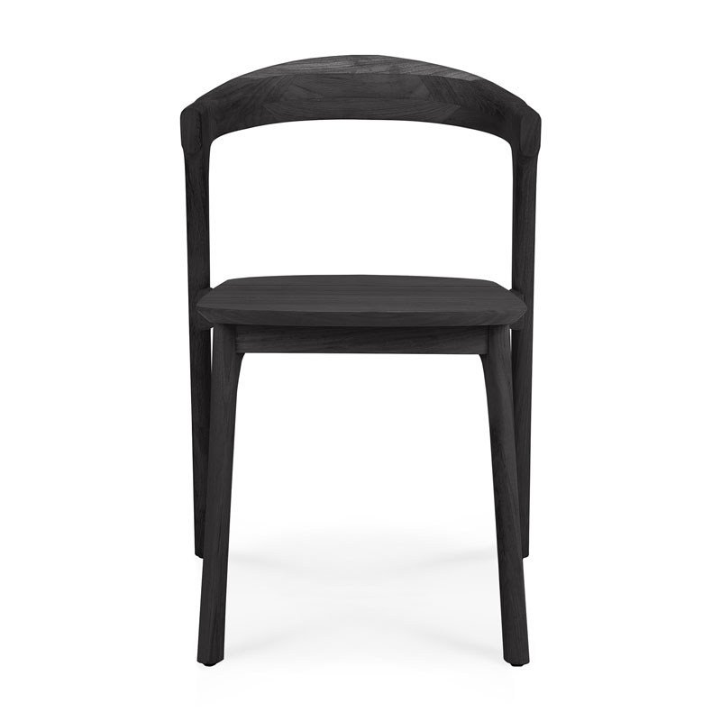 Tuoli Bok Outdoor, tiikki, musta