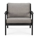 Nojatuoli Jack Outdoor, tiikki, musta, Mocha