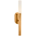 [VCC-KW 2280AB-EC-EU] Seinävalaisin Kelly Wearstler Rousseau Small Bath Sconce, Brass