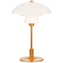 [VCC-TOB 3513HAB-WG- EU] Pöytävalaisin Whitman Desk Lamp, Brass-White