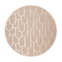 [VM CARPET-PAANU-D160-BEIGE1] Matto Paanu, beige (Ø 160 cm)