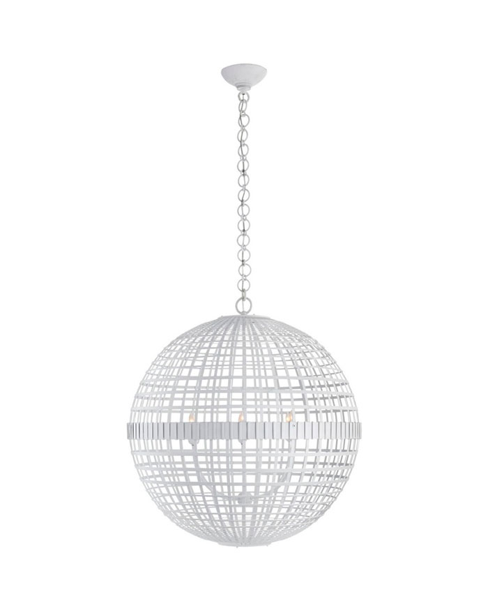 Kattovalaisin Mill Large Globe Lantern, White