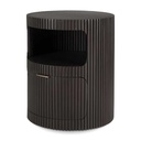 [ETHNI-35015] Pyöreä laatikosto Boomerang 45 cm, mahonki