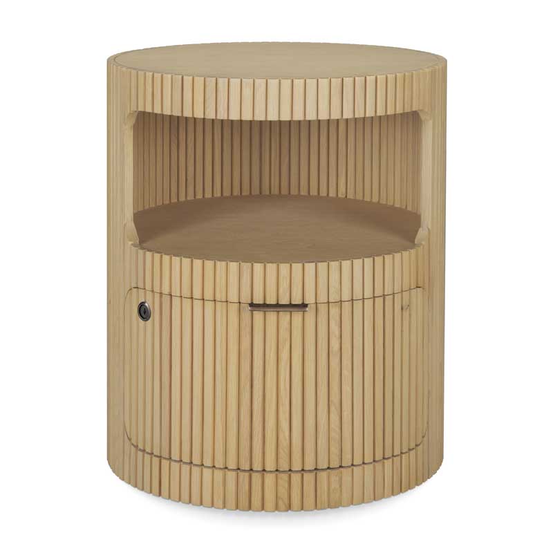 Pyöreä laatikosto Boomerang 45 cm, tammi