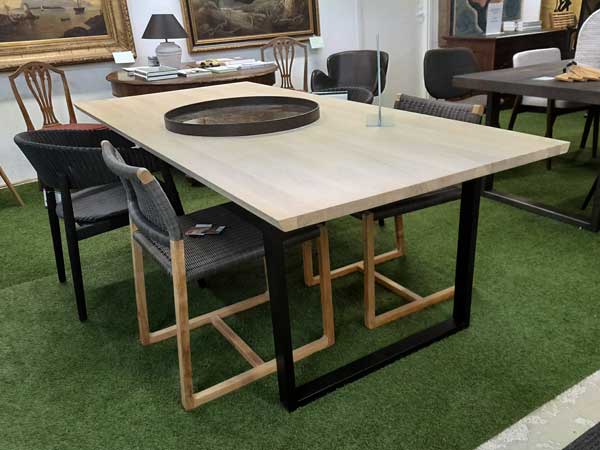 Lankkupöytä 220 x 100 cm,  tammi