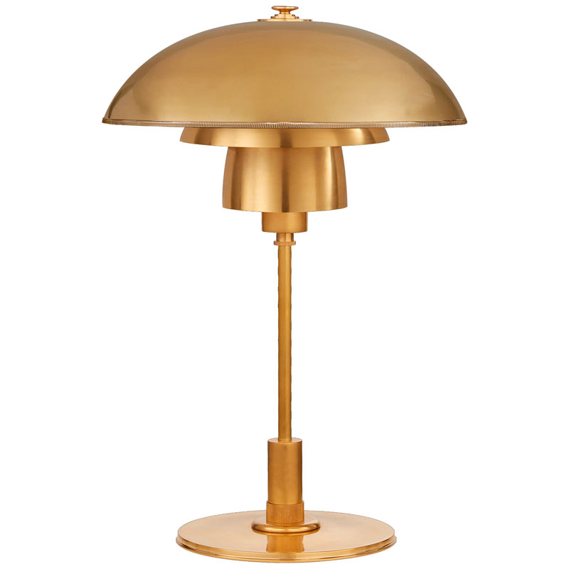 Pöytävalaisin Whitman Desk Lamp, Antique Brass