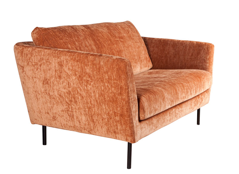 Leveä nojatuoli Betty Classic, Cognac