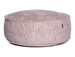 [ROOLF-081-0003-96-LILAC] Silky Round Pouf -rahi, Lilac