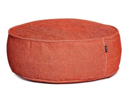 [ROOLF-081-0003-96-TERRACOTTA] Silky Round Pouf -rahi, Terracotta