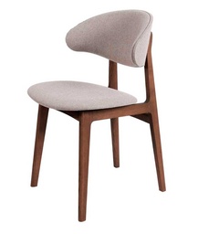 [K&K-KC02-CO-152-WOOLY2151-UP] Tuoli RAM Wood Comfort, saarni C15, kangasverhoilu, Beige