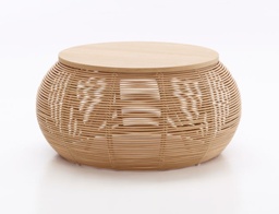 [VINCE-CT0091206] Sohvapöytä Vivi 77 cm, rottinki